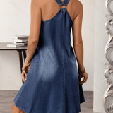 Thaïs | Robe décontractée en denim