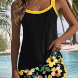 Élise | Élégant Tankini Deux Pièces