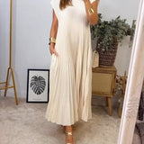 Vita | Robe Plissée Sans Manches