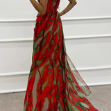 Mia | Vibrant Draped Robe