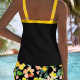 Élise | Élégant Tankini Deux Pièces