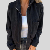 Mabel | Gilet Doux avec Zip