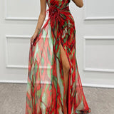 Mia | Vibrant Draped Robe