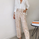 Lysa - Ensemble Élégant et Confortable (Ceinture Incluse)