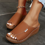 Isabelle | Comfortable Wedge Mule