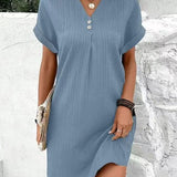Carina - Robe Printanière à Col en V