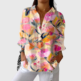 Colorful Lightweight Printed Blouse