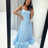 Eliana | Robe Longue Élégante avec Volants