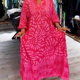 Carmilla - Vibrant Printed Robe