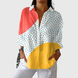 Colorful Lightweight Printed Blouse