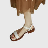 Kaia - Sandales Orthopédiques en Cuir