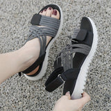 Soline | Sandales Sport-Chic à Talon Élevé