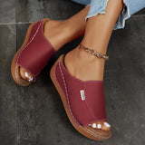 Isabelle | Comfortable Wedge Mule