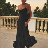 Eliana | Robe Longue Élégante avec Volants