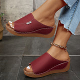 Isabelle | Comfortable Wedge Mule