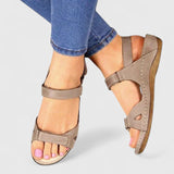 Avrie - Sandales Plates Confortables