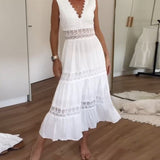 Circe - Camisole en Dentelle avec Col V