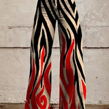 Véronique | Pantalon Bohème à Imprimé