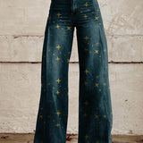 Anaïs | Pantalon à Motif Libre