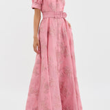 Aria | Robe Bouffante à Manches Courtes