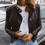 Janet | Veste en Cuir Authentique