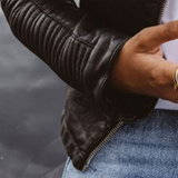 Janet | Veste en Cuir Authentique