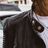 Janet | Veste en Cuir Authentique