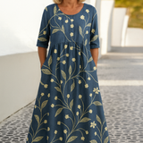 Relaxed Midi Dress - Luna