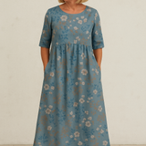 Relaxed Midi Dress - Luna