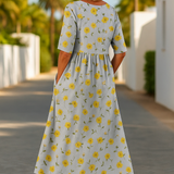 Relaxed Midi Dress - Luna