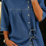 Lily | Ample Vintage Denim Blouse