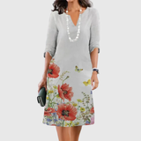 ELEANOR | Robe Florale à Plusieurs Niveaux