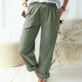 Neria - Pantalon à Tissu Doux