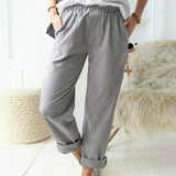 Neria - Pantalon à Tissu Doux