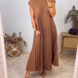 Vita | Robe Plissée Sans Manches