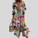 Zariah | Élégante Robe Maxi Bohémienne