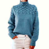 Elena | Pull Col Roulé Chaleureux
