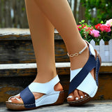 Nicole | Bicolored Orthopedic Sandals