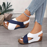 Nicole | Bicolored Orthopedic Sandals