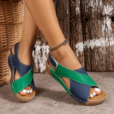 Nicole | Bicolored Orthopedic Sandals