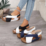 Nicole | Bicolored Orthopedic Sandals