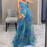Elara | Robe Maxi Élégance Florale