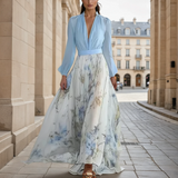Peniel | Élégante Robe Maxi à Fleurs