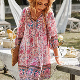 Briseis - Robe Tunique Bohème