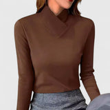 Clair | Élégant Pull Col Montant