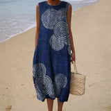 Robe d'Été Sans Manches Ultra Confortable