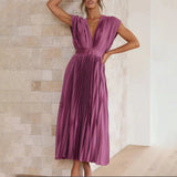 Marni | Robe Midi Plissée Classique