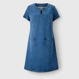 Christine | Élégante Robe en Jean