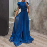 Abigail | Plissé Evening Dress
