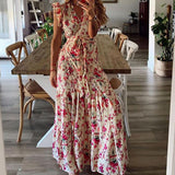 Shera - Floral Maxi Robe